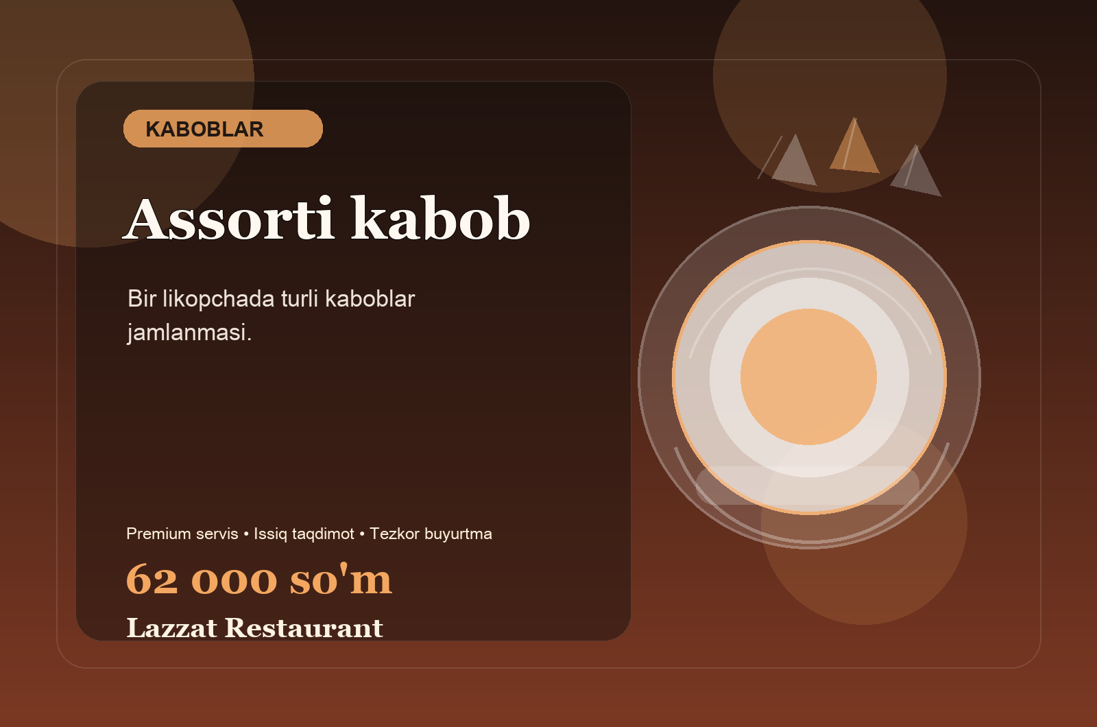 Assorti kabob
