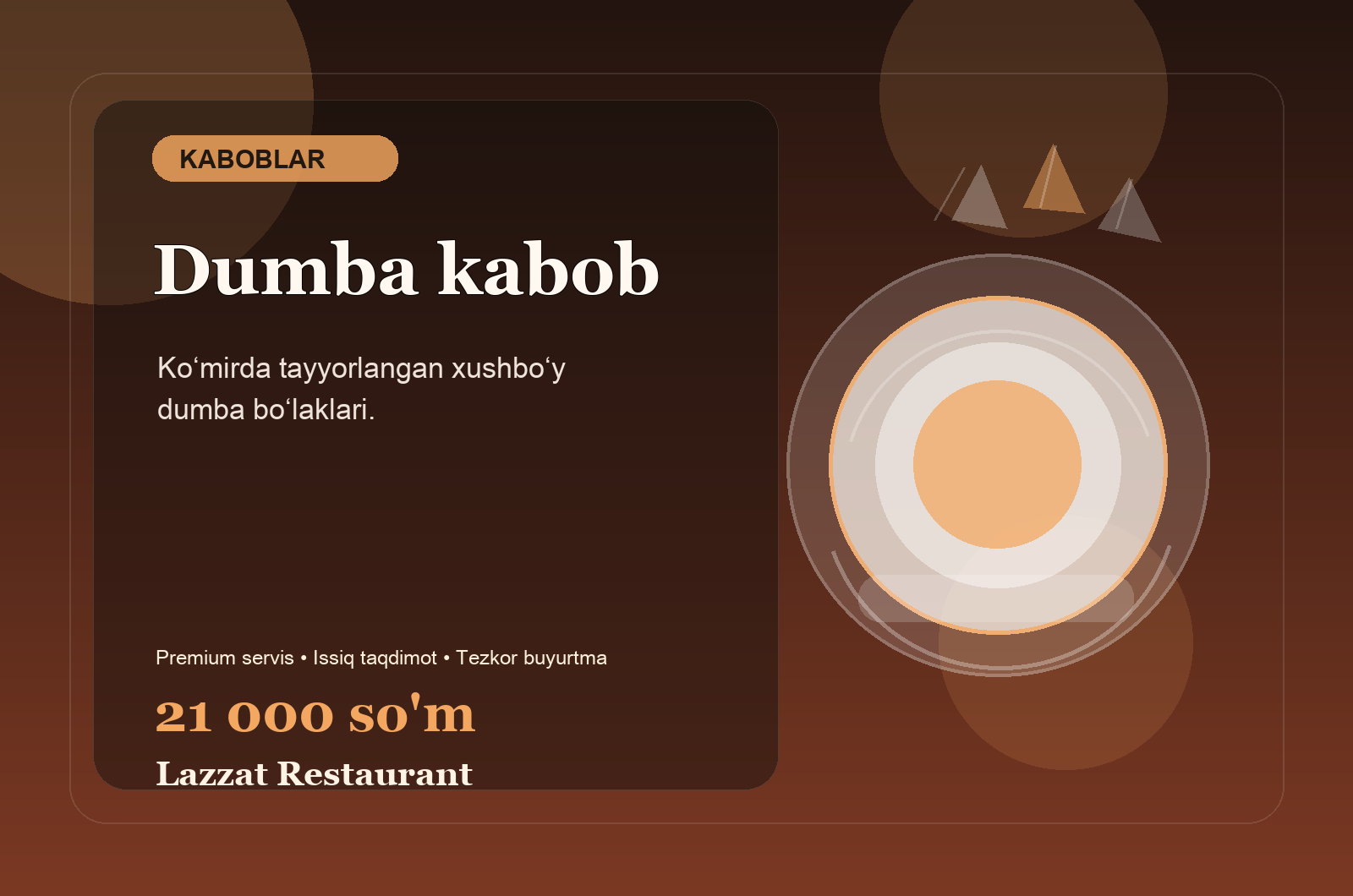 Dumba kabob