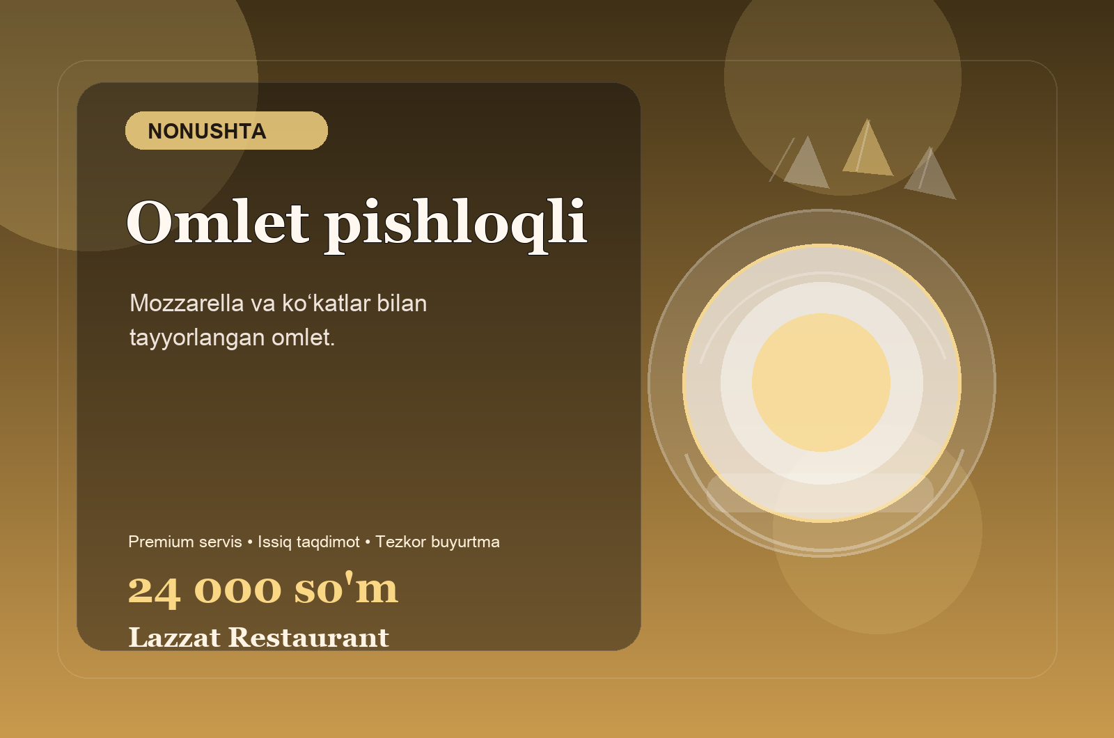 Omlet pishloqli